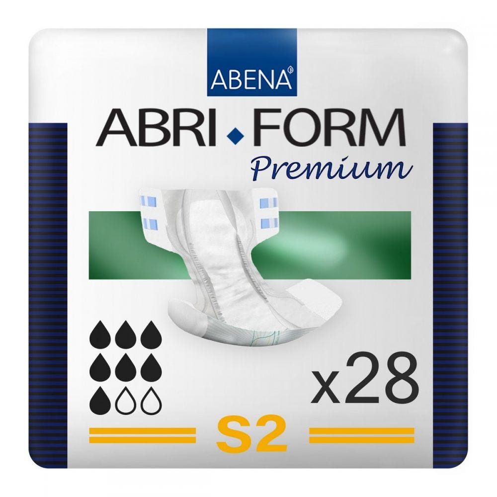 Abena Abri-Form Premium S2 Small (1800ml) 28 Pack