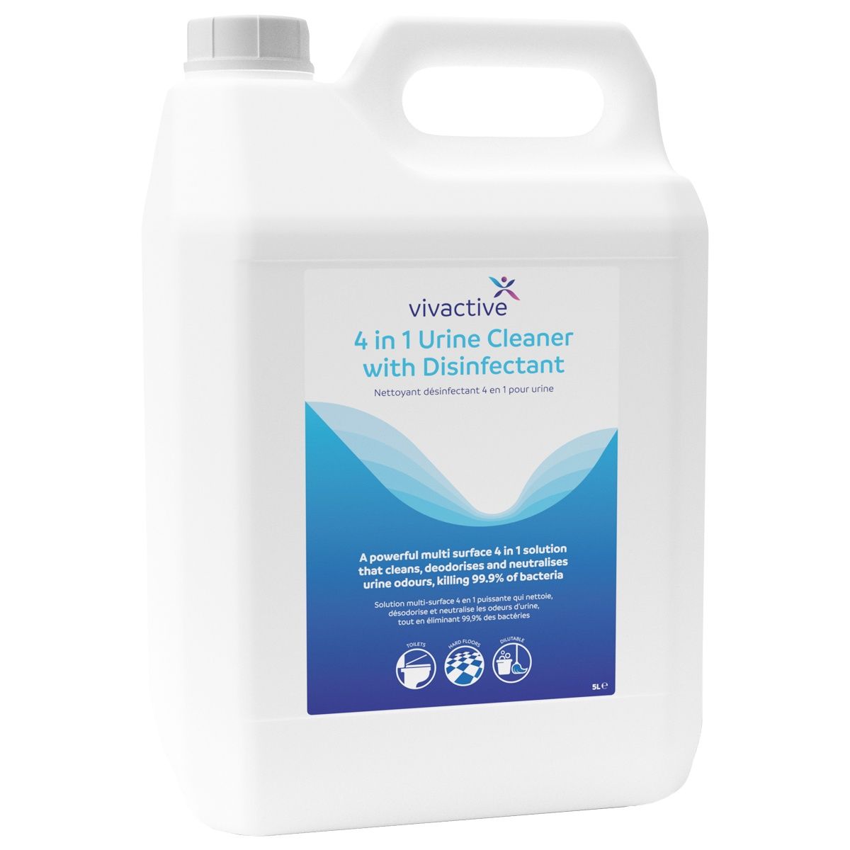 Vivactive Heavy Duty Urine Cleaner with Disinfectant 5L