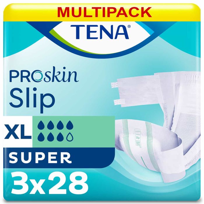 Multipack 3x TENA Slip Super XL (3088ml) 28 Pack