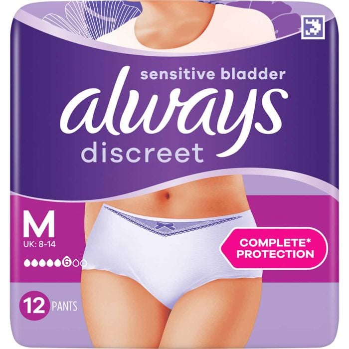 Always Discreet Pants Normal Medium 12 Pack