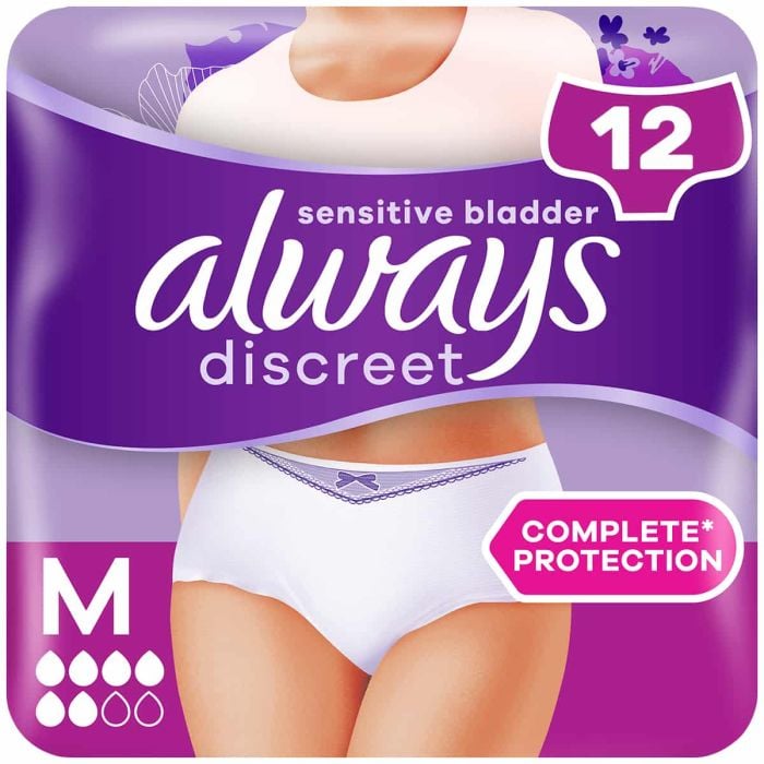 Always Discreet Pants Normal Medium 12 Pack