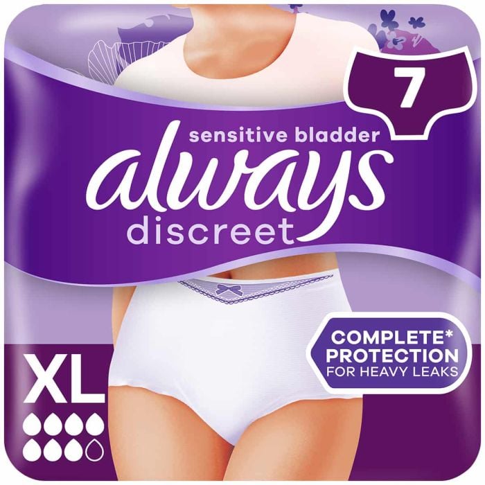 Always Discreet Pants Plus XL 7 Pack