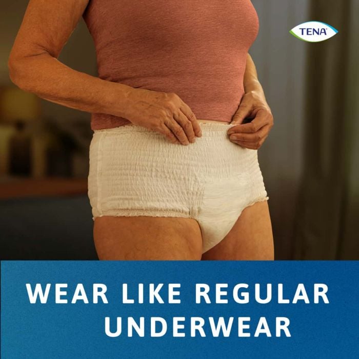 Multipack 8x TENA Pants Night Super Medium (2010ml) 10 Pack - wear like regular underwear