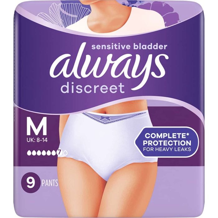 Multipack 2x Always Discreet Pants Plus Medium - 9 Pack - pack