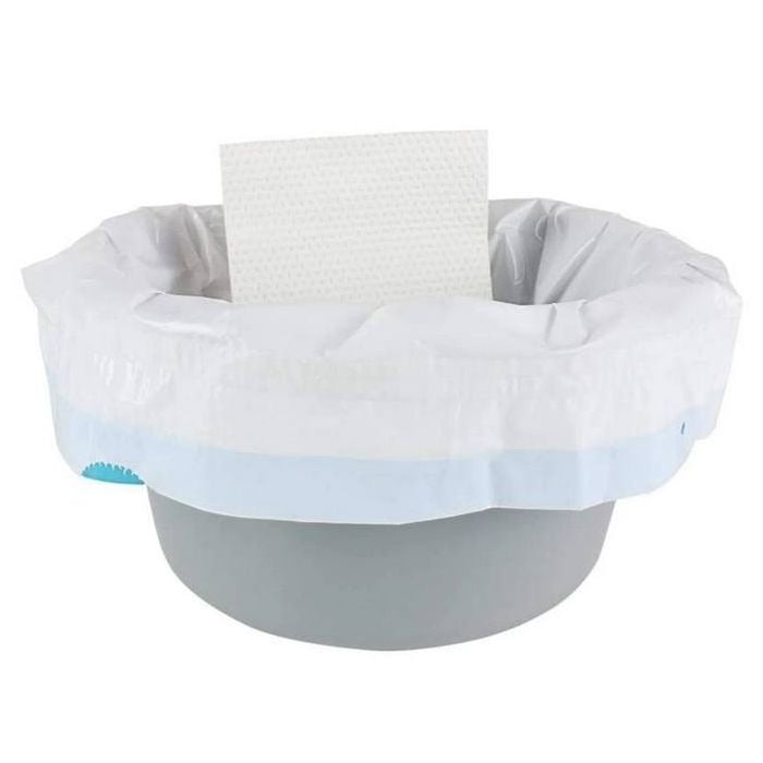 Omnitex Disposable Commode and Bed Pan Liner Bags (2500ml) 20 Pack