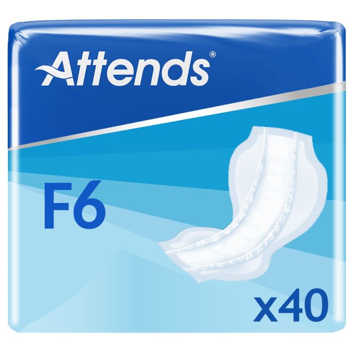 Attends F6 Faecal Pad 40 Pack - mobile