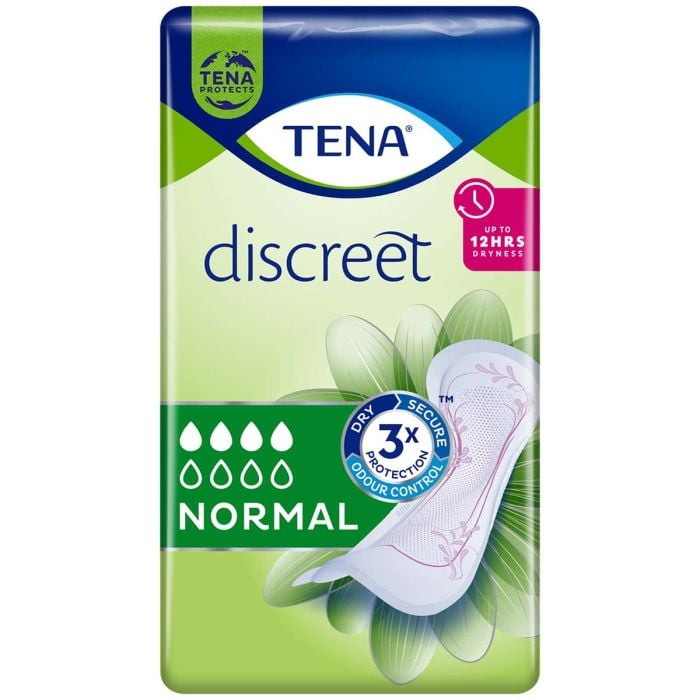 Multipack 6x TENA Discreet Normal (349ml) 12 Pack - pack