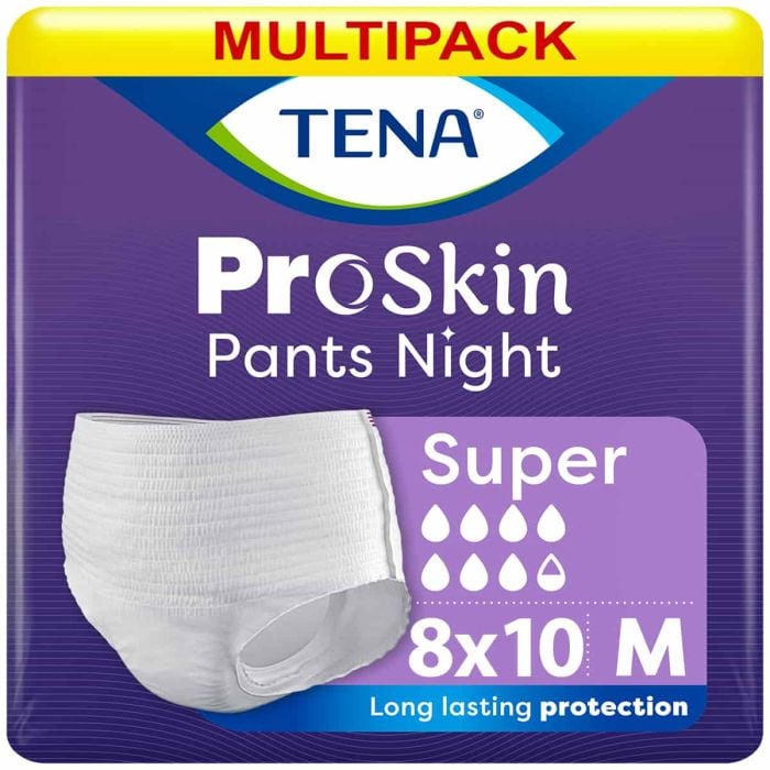 Multipack 8x TENA Pants Night Super Medium (2010ml) 10 Pack - mobile