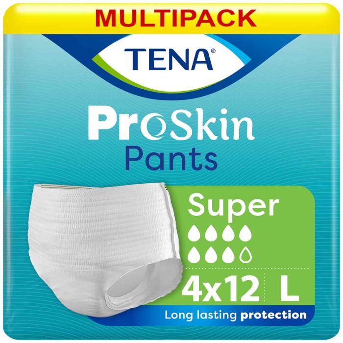 Multipack 4x TENA Pants Super Large (1700ml) 12 Pack