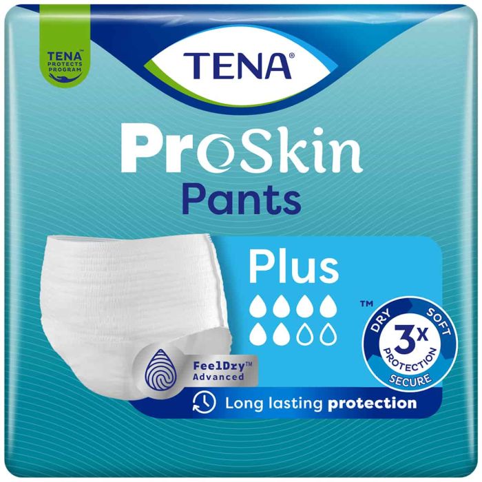 Multipack 8x TENA Pants Plus Large (1300ml) 10 Pack