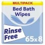 Multipack 65x Vivactive Lightly Scented Bed Bath Wipes 8 Pack - mobile