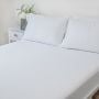 100% Cotton Waterproof Fitted Mattress Protector Double - protector on mattress