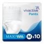 Vivactive Pants Maxi Medium (2200ml) 10 Pack