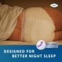 TENA Pants Night Super Medium (2100ml) 10 Pack - designed for better night sleep