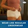 TENA Pants Night Super Medium (2100ml) 10 Pack - wear like regular underwear