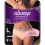 Multipack 2x Always Discreet Boutique Pants Plus Beige Large 8 Pack