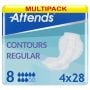 Multipack 4x Attends Contours 8 (2178ml) 28 Pack