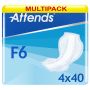 Multipack 4x Attends F6 Faecal Pad 40 Pack - mobile