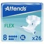 Attends Flex 8 - X Large (100-155cm/39-61in) Pack of 26 - mobile