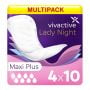 Multipack 4x Vivactive Lady Night Maxi Plus Pads (1000ml) 10 Pack