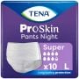 TENA ProSkin Pants Night Super Large (2100ml) 10 Pack - mobile