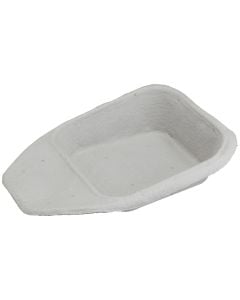 Disposable Pulp Maxi Slipper Pan - diagonal view