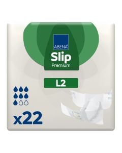 Abena Slip L2 Large (3100ml) 22 Pack - mobile