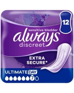 Always Discreet Pads Ultimate Day 12 Pack - mobile