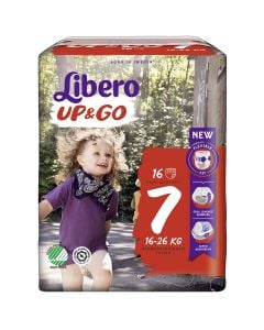 Libero Up + Go 7 (16-26kg) 16 Pack