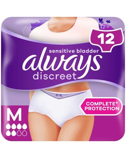 Always Discreet Pants Normal Medium 12 Pack