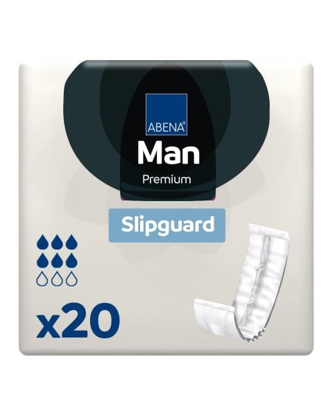 Abena Man Premium Slipguard (900ml) 20 Pack