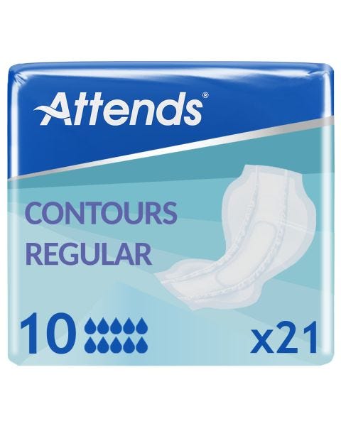 Attends Contours 10 (3178ml) 21 Pack